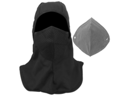 Gorro Unissex de Poliéster para Ciclismo, À Prova de Vento, À Prova D'água e Quente, Preto BRILVIBERA