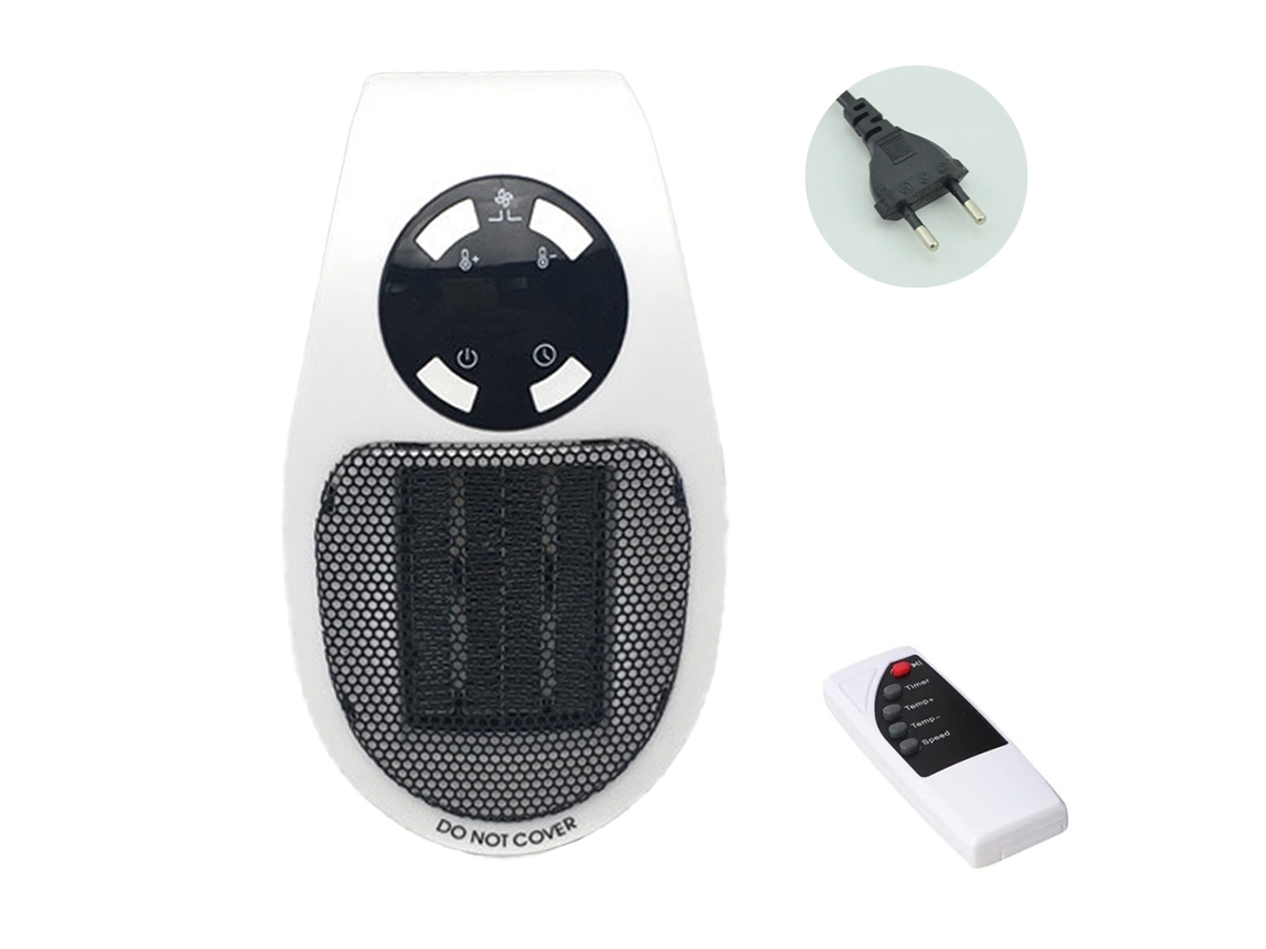 Handy Heater (2 Adjustable Speed, Timer, White) Eoocoo