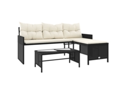 Garden Sofa, Garden Sofas Vidaxl Preto Rattan / Vime (n/a)