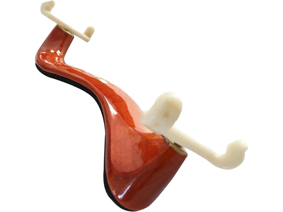 Apoio De Ombro Requintado Para Violino, Em Ácer Com Acabamento Em Óleo