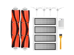 Para xiaomi roborock robô s50 s55 aspirador de pó kits peças reposição filtro escova lateral rolo substituição