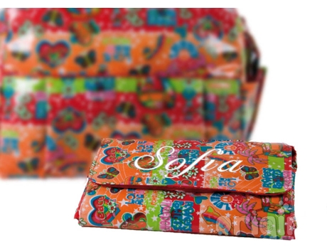 Muda-fraldas ORIGINALBABY Hippie Vermelho