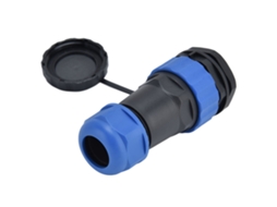Conector Elétrico Avião Ip68 380v 25a 5 Pinos