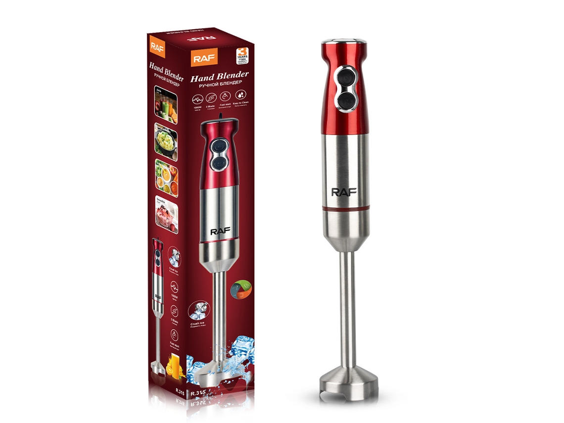 Liquidificador De Mão Raf, Novidade! Liquidificador De Mão 1000w 220~ 240v Mini Liquidificador De Mão