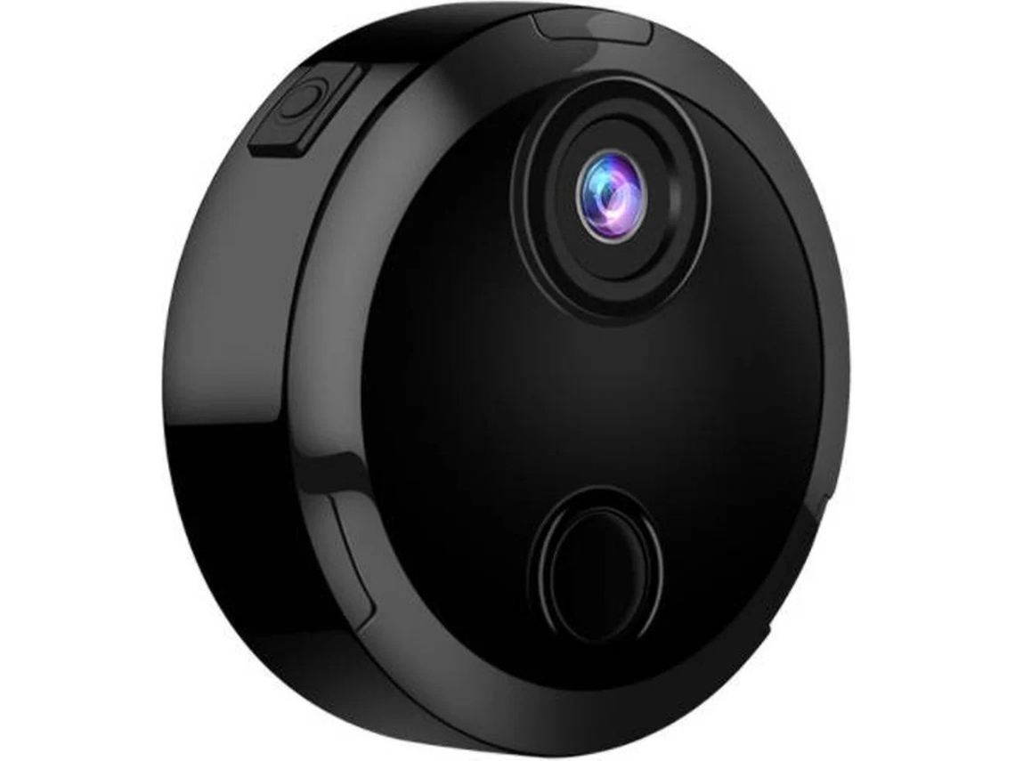 Mini Spy Camera 1080p Hd Wifi Visão Noturna Detecção Movimento Controle Remoto Dispositivo Sem Fio Preto Yizhood