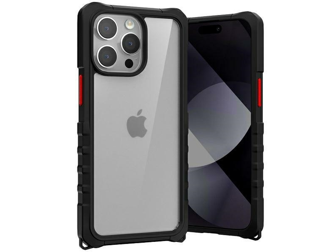 Capa para iPhone 15 Plus MERCURY Pele Sintética Preto