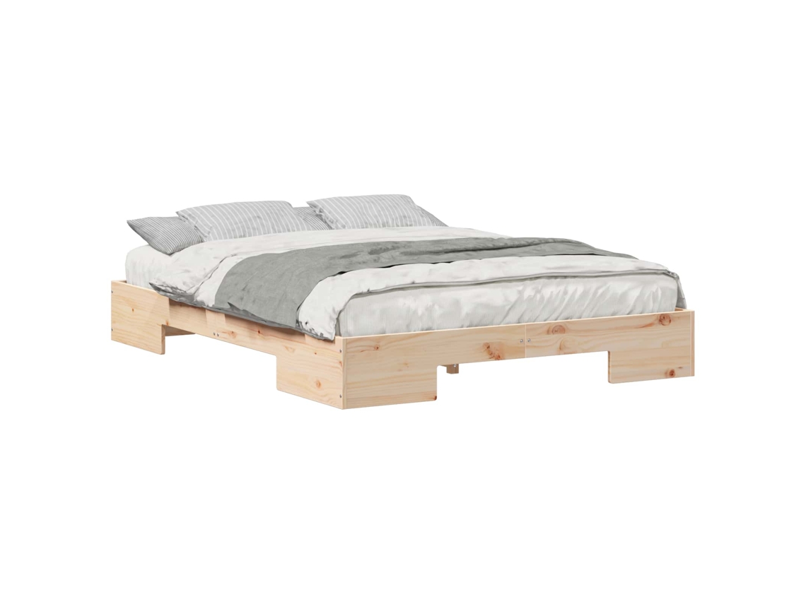 Estrutura da Cama Castanho 160 X 200 Cm MAISON EXCLUSIVE