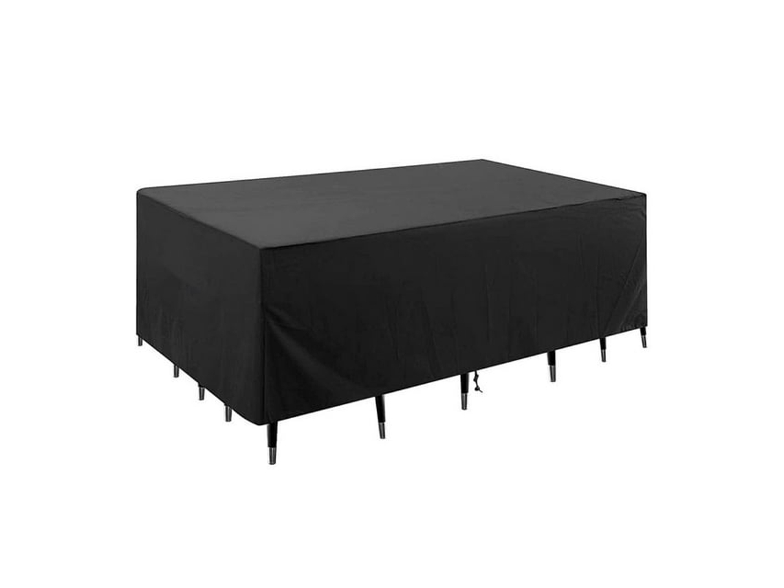 Capa Preta Impermeável Para Móveis De Exterior 80x80x80cm
