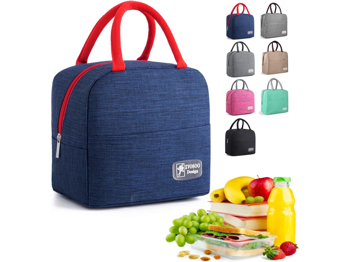 Bolsa para almoço reutilizável, à prova d'água e isolada Aquaforge, ideal para trabalho, escritório e piqueniques ao ar livre.