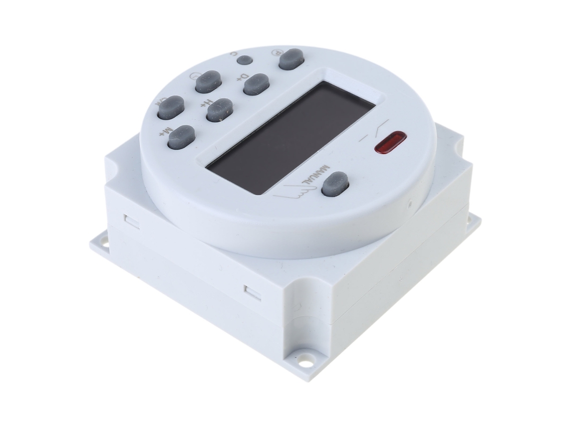 Temporizador Eletrônico Semanal com Display LCD, 24v AQUAFORGE