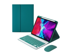 Lurelia Capa Com Teclado Bluetooth Para Ipad 10.2 Retroiluminação
