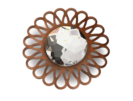 Cabo Zamak Crakovia Acabamento Bronze Distância 64 ZAVINNA