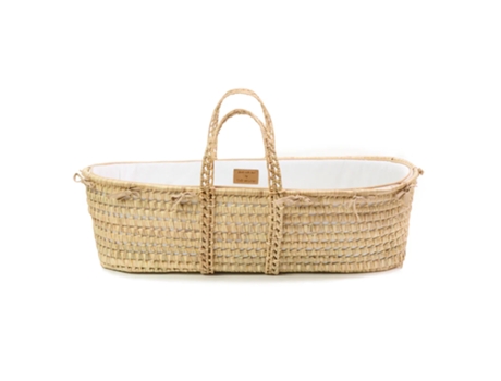 CLAIR DE LUNE Berço Safari Palm com Roupas de Cama de 75 X 28 Cm Inclui Colchão Hipoalergênico Berço Premium Fabricado no Reino Unido Essencial P