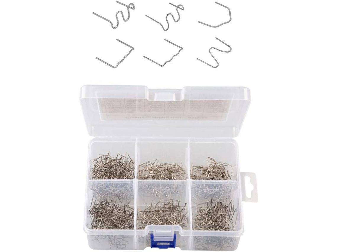 Lurelia, Grampos De Solda Plástica, 1200 Grampos, Aço, Para Soldagem Plástica