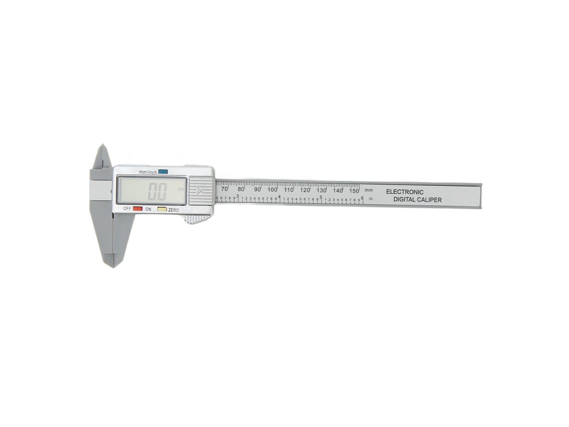 Paquímetro Digital LCD 6 polegadas 150mm S/MARCA com conversão de unidades