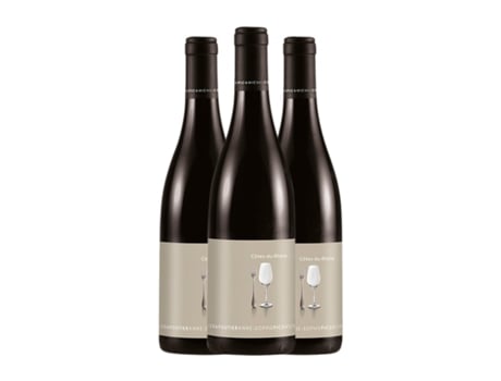 Vinho MICHEL CHAPOUTIER Anne Sophie Pic Côtes du Rhône (0.75 L - 3 Unidades)