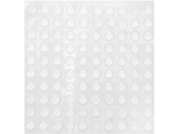 200 Unidades De Almofadas Adesivas Silicone Transparentes Anticolisão Para Portas E Armários Cozinha, Com Função