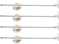 Conjunto De 4 Dobradiças De Ferro Para Suporte Da Tampa Do Armário De Cozinha.
