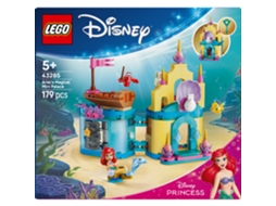Lego® 43285 Disney Princess Mini Palácio Da Ariel – Castelo Com 3 Personagens