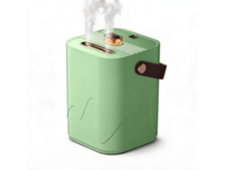 Humidificador e Difusor de Aromas DIGITALLAB, Recarregável, Silencioso, Luz Noturna 1800ml Verde | DIGITALLAB
