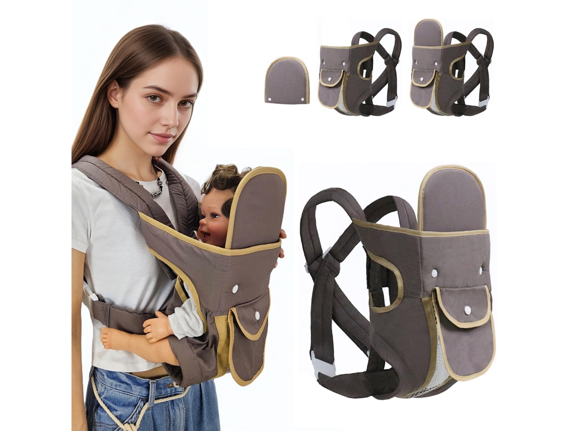 Porta bebês Versátil, Leve e Respirável, Adequado para Bebês de 3 a 18 Meses CZHHMART