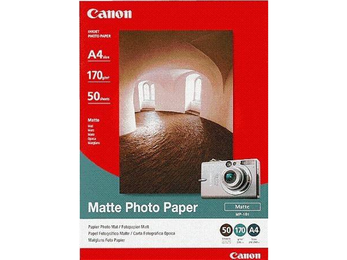 Papel Fotográfico CANON Mate MP101 A4