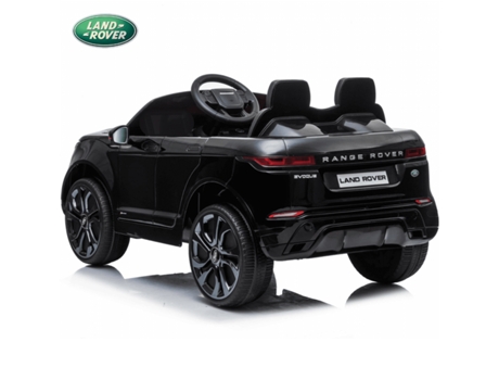 Range Rover Carro Elétrico para Crianças Evoque Preto LANDROVER