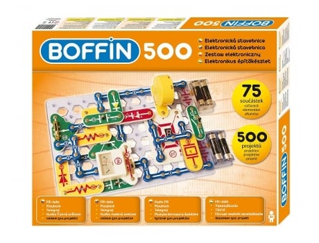 Kit eletrónico BOFFIN 500 (8 anos)