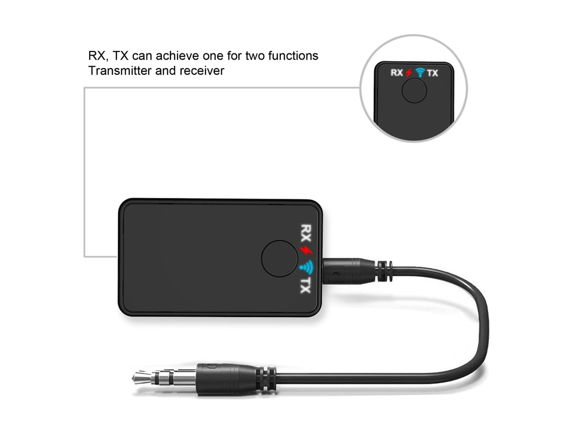 Adaptador Bluetooth LAXISCREED 2 em 1 Bt 5.0
