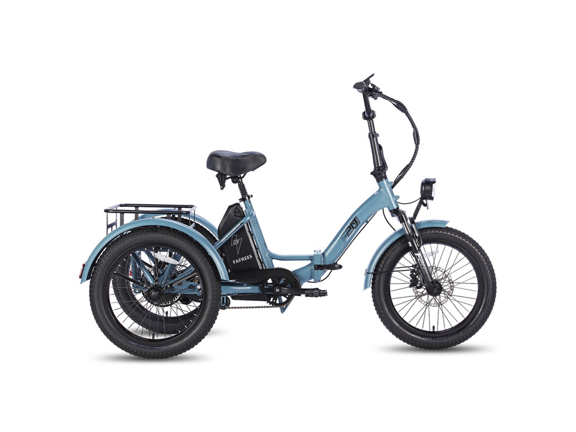 Triciclo Elétrico Dobrável Fafrees F20 Mate 750w 48v 21ah Nova Versão Azul