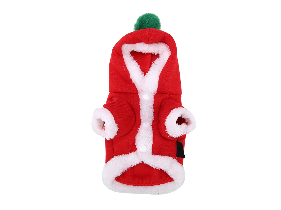 Laxiscreed Disfarce De Natal Para Cão Com Casaco De Inverno Para Festas Pet (m)