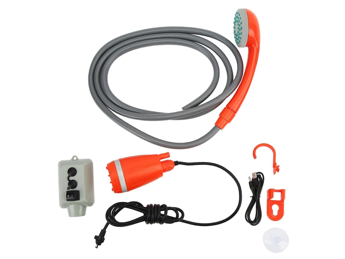 Chuveiro Portátil Recarregável Usb Para Acampamento, Chuveiro Externo Universal Para Trailer, Iate, Carro. PENGDSJE