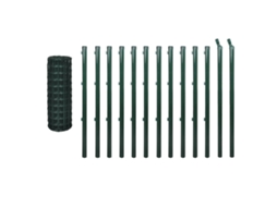 Euro Fence Set, Euro Fence Sets Vidaxl Verde Aço (n/a)