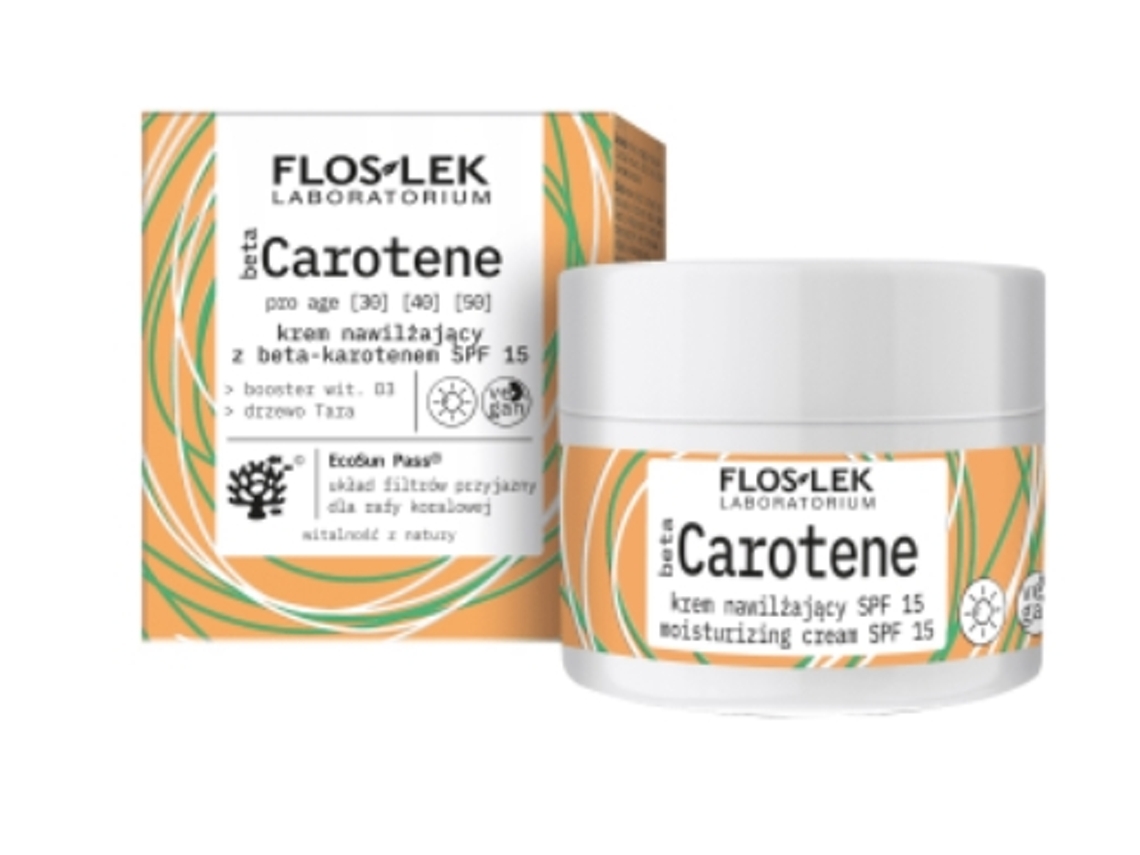 Flos Lek Beta Caroteno, Creme Hidratante, 50 Ml Floslek