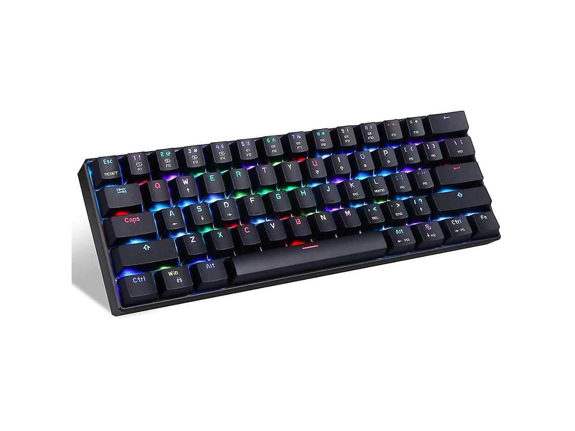 Teclado Mecânico Para Jogos Outmu Red Switches Rgb Everley891