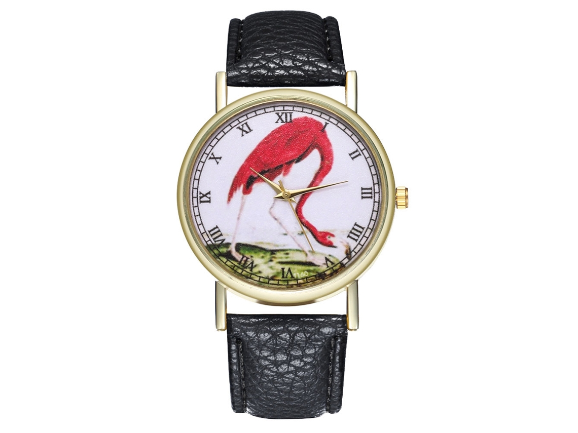Reloj De Pulsera De Cuero Para Hombre Y Mujer Zhoulianfa Con Movimiento De Quartzo Negro