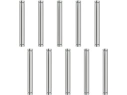10 Tachinhas De Aço Inox Reforçado Para Sinalização, Parafusos De Fixação, Alfinetes Publicitários