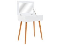 Vidaxl Toucador Com Espelho Mdf 60x40x75 Cm
