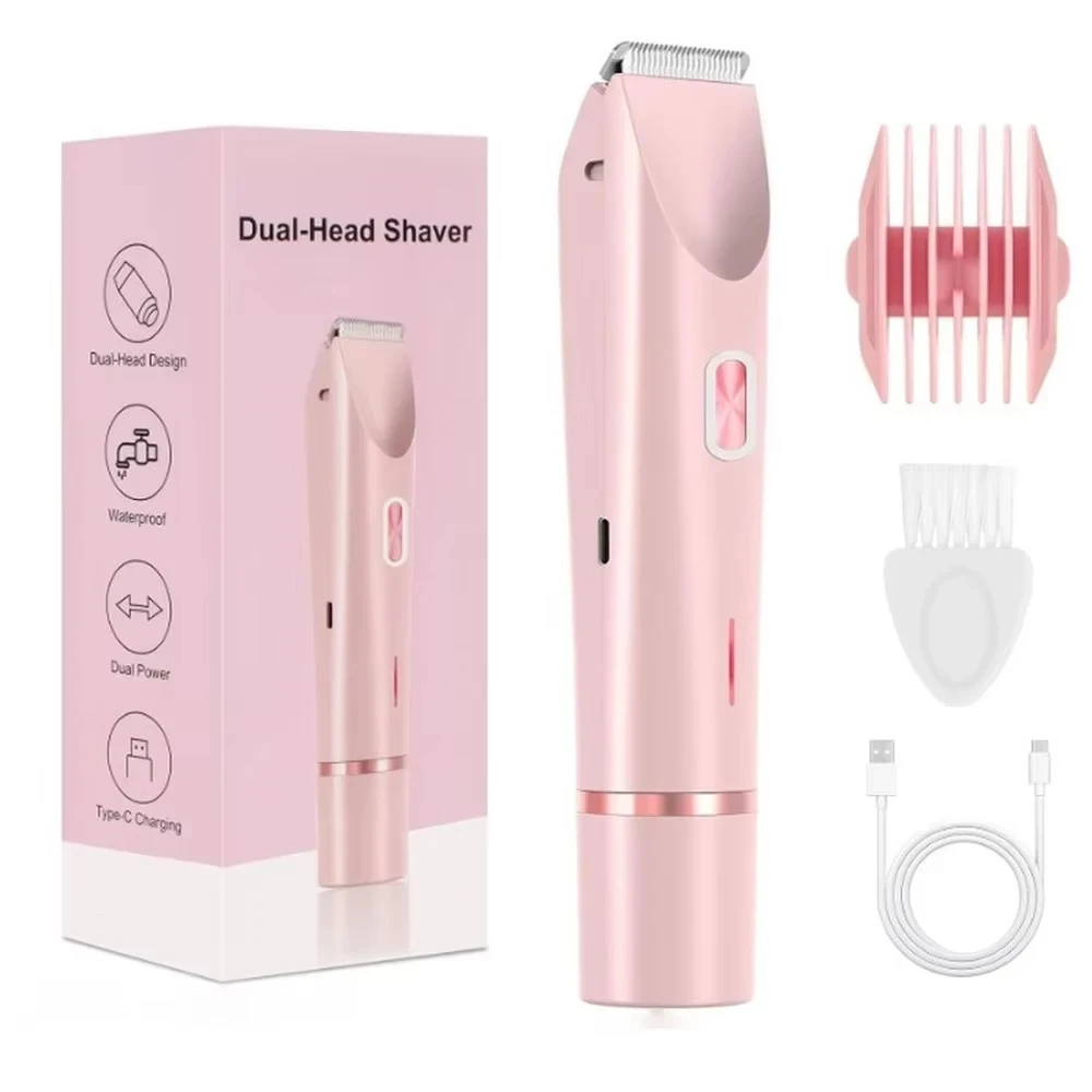 (rosa) Aparelho Elétrico Indolor Para Depilação Feminina, Adequado Para Todas As Áreas.