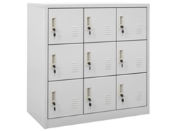 Vidaxl Cacifo 90x45x92,5 Cm Aço Cinzento-claro