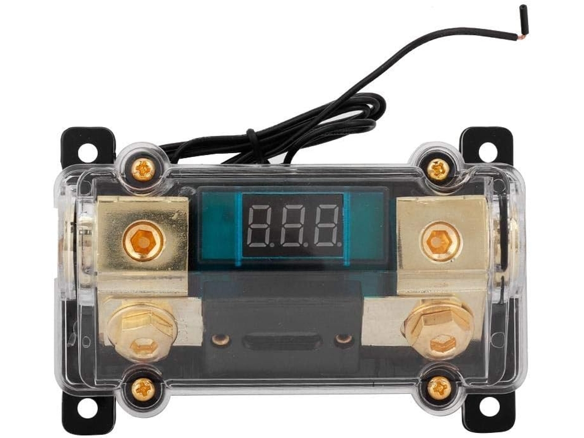 Suporte Para Carro, Suporte Para Fonte De Alimentação Áudio Automotivo, Caixa De Distribuição Estéreo Com Display