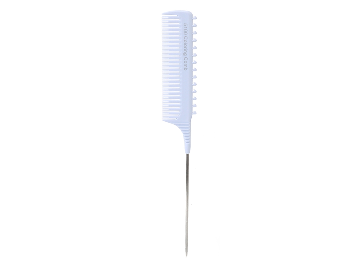 2026 pinza Peine de Cola de Rata para Mechas, Peinado Y Alisado En Salón, Morado Lavanda, Unisex