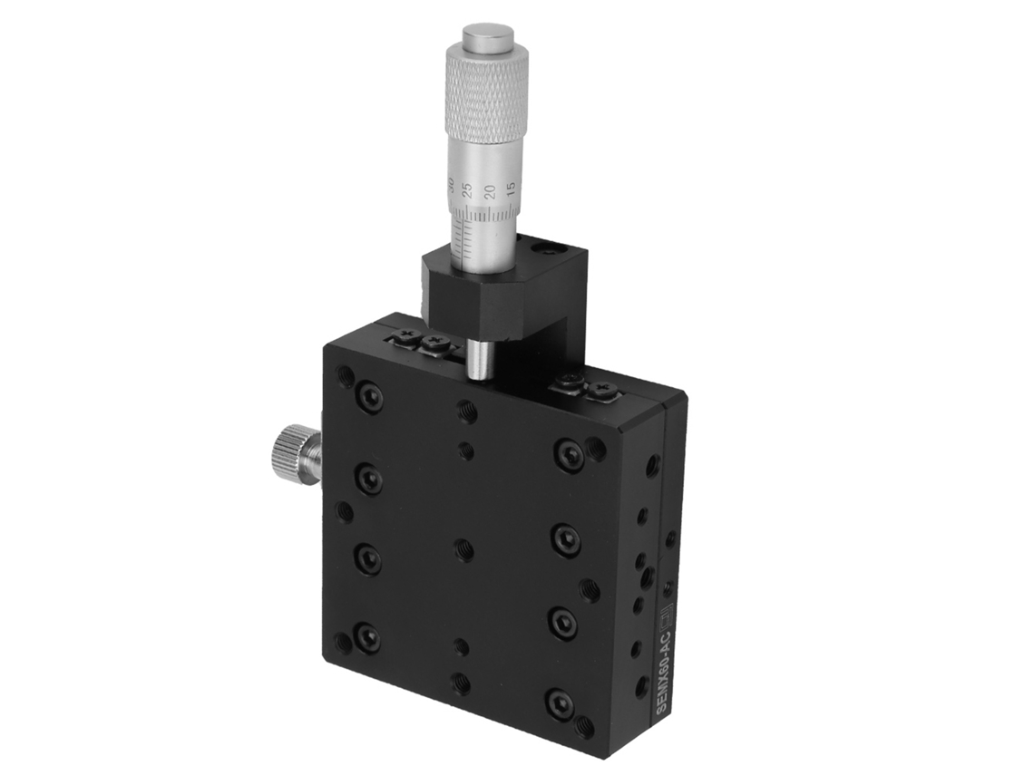 Laxiscreed Plataforma Linear X Com Ajuste Manual E Rolamentos De Precisão Para Máquinas E Automação