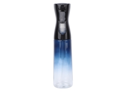 Botella De Spray Reutilizável Azul Degradê 300ml, Pulverizador Contínuo Para Penteado, Limpeza, Jardinagem E Cuidados Com A Pele