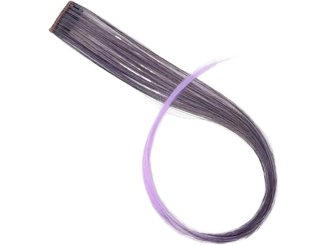 Aplique SFUSHOS | Coque, Longo, Liso, Fibra Sintética, Mechas
