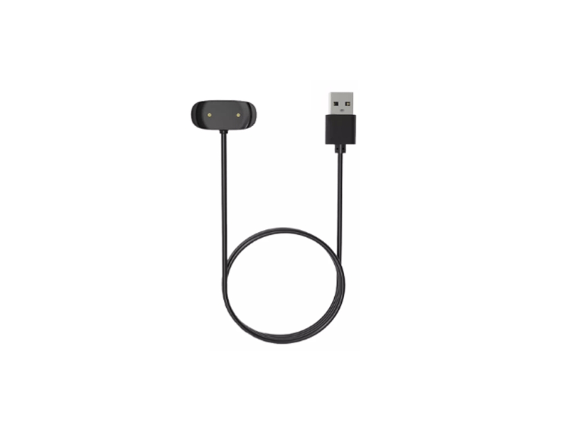 Carregador Usb Charger de Smartwatch para Amazfit T-Rex 2 Preto