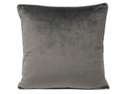 Capa De Almofada Paoletti Meridian 55x55cm Cinza Carvão/cinza Pomba