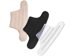 Calcanhares Adesivos Antidesgaste, 3 Pares