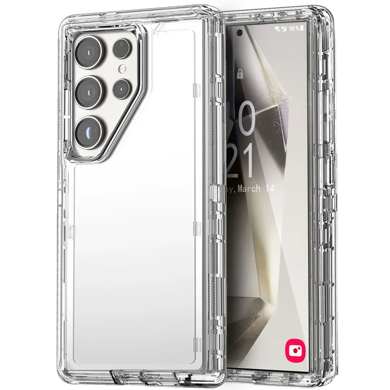 (transparente, Galaxy S21 5g) Capa Para Celular Transparente E Resistente A Impactos Durável E Robusta, Oferecendo Proteção Completa