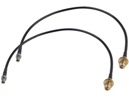 Adaptador De Coaxial Rg174 De 30cm/12 Polegadas Para Antena Externa - Conjunto De 2